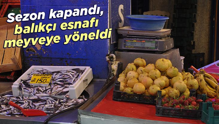 Sezon Kapandı, Balıkçı Esnafı Meyveye Yöneldi