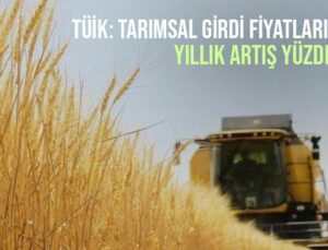 Tüi̇k: Tarımsal Girdi Fiyatlarındaki Yıllık Artış Yüzde 49,7