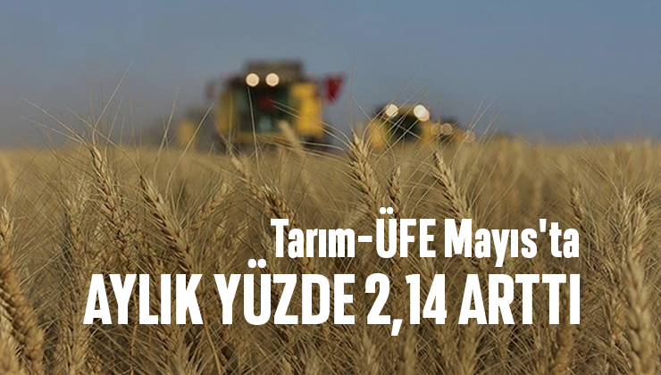 Tarım Ürünleri Üretici Fiyat Endeksi Aylık Yüzde 2.14 Arttı