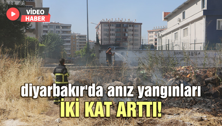 Diyarbakır’Da Anız Yangınları Iki Kat Arttı