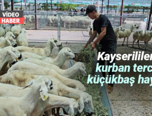 Kayserililerin Kurban Tercihi Küçükbaş Hayvan Oldu