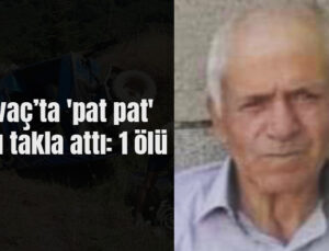 Yalvaç’ta ‘Pat Pat’ Aracı Takla Attı: 1 Ölü