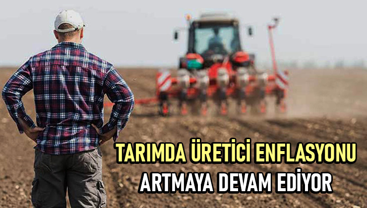 Tarımda Üretici Enflasyonu Artmaya Devam Ediyor