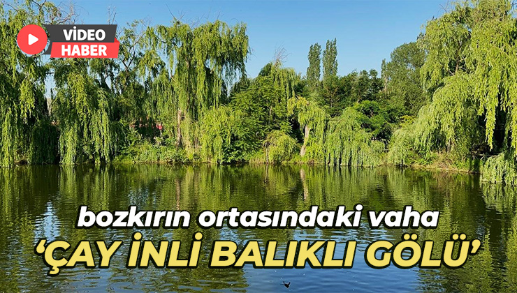 Bozkırın Ortasındaki Vaha ‘Çay İnli Balıklı Gölü’