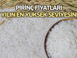 Pirinç Fiyatları 15 Yılın En Yüksek Seviyesinde