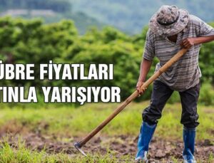 Gübre Fiyatları Altınla Yarışıyor