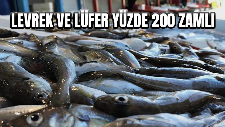 Levrek Ve Lüfer Yüzde 200 Zamlı