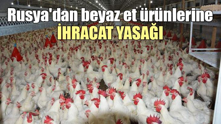 Rusya’Dan Beyaz Et Ürünlerine Ihracat Yasağı 