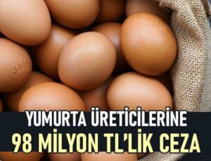 Yumurta Üreticilerine 98 Milyon Tl’lik Ceza