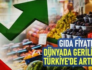 Gıda Fiyatları Dünyada Geriliyor, Türkiye’De Artıyor