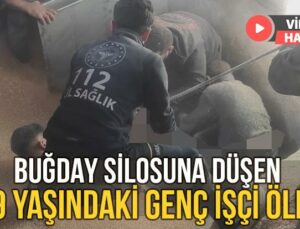 Buğday Silosuna Düşen 19 Yaşındaki Işçi Öldü