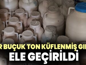 Bir Buçuk Ton Küflenmiş Ve Tarihi Geçmiş Gıda Ele Geçirildi