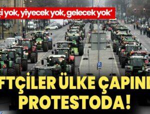 Çiftçiler Ülke Çapında Protestoda!