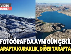 İki Fotoğraf Da Aynı Gün Çekildi: Bir Tarafta Kuraklık, Diğer Tarafta Kar