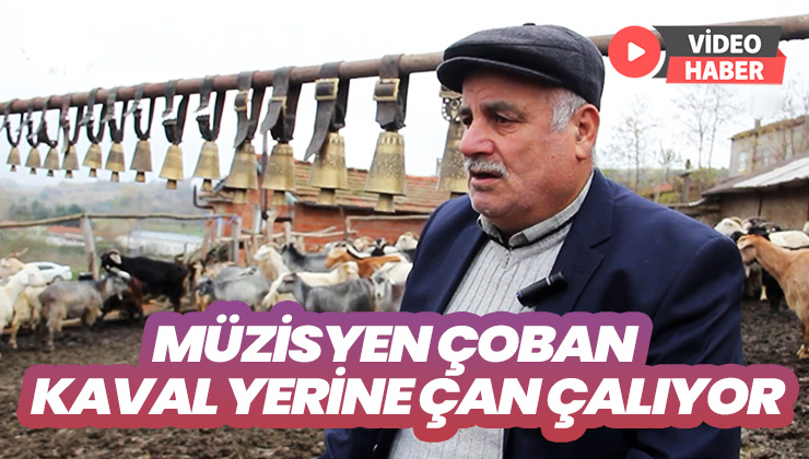 Müzisyen Çoban Kaval Yerine Çan Çalıyor