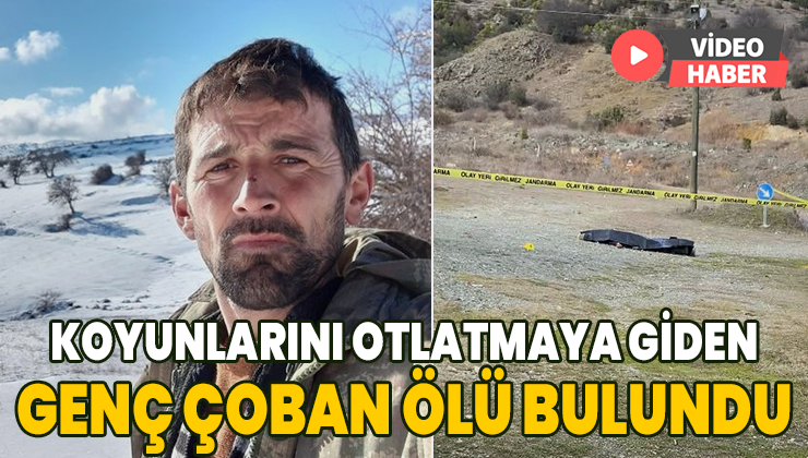 Koyunlarını Otlatmaya Giden Genç Çoban Ölü Bulundu