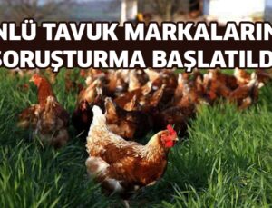 Ünlü Tavuk Markalarına Soruşturma Başlatıldı