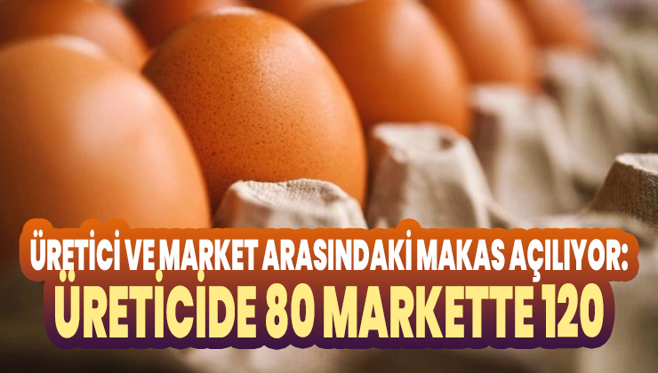 Üretici Ve Market Arasındaki Makas Açılıyor: Üreticide 80 Markette 120