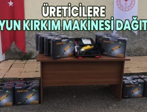 Üreticilere Koyun Kırkım Makinesi Dağıtımı