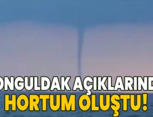 Zonguldak Açıklarında Hortum Oluştu