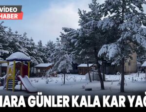 Bahara Günler Kala Kar Yağdı: İmranlı’da Beyaz Sabah