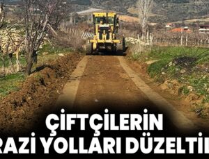 Çiftçilerin Arazi Yolları Düzeltildi