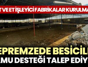 Depremzede Besiciler Kamu Desteği Talep Ediyor