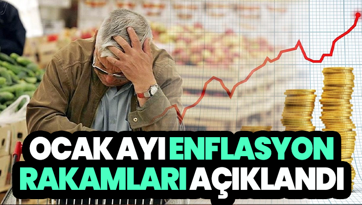 Ocak Ayı Enflasyon Rakamları Açıklandı