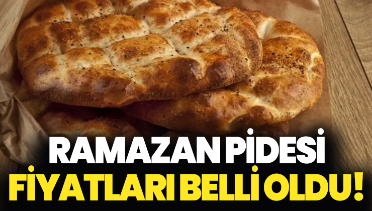 Ramazan Pidesi Fiyatları Belli Oldu