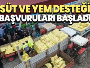 Süt Ve Yem Desteği Başvuruları Başladı