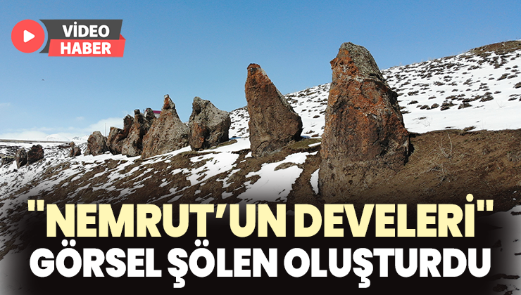 Nemrut’Un Develeri Kar Altında: Görsel Şölen