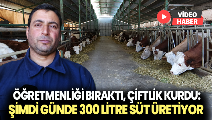 Öğretmenlik Hayalini Bıraktı Çiftlik Kurdu