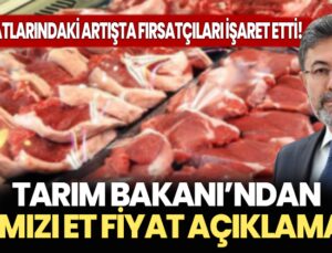 Tarım Bakanı Yumaklı: Fiyat Artışı Fırsatçılıktan Kaynaklanıyor