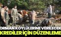 Orman köylülerine verilecek krediler için düzenleme