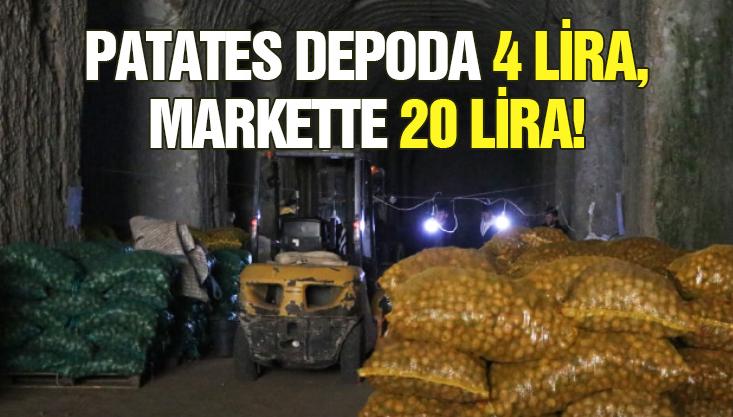 Patates depoda 4 lira markette 20