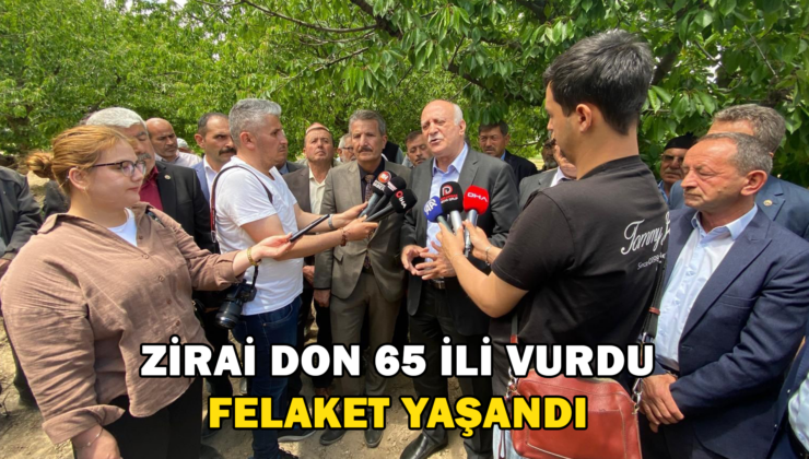Tzob Başkanı Bayraktar: “65 Vilayetimizde Büyük Bir Zirai Don Felaketi Ile Karşı Karşıya Kaldık”