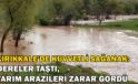 Kırıkkale’de kuvvetli sağanak: Dereler taştı, tarım arazileri zarar gördü