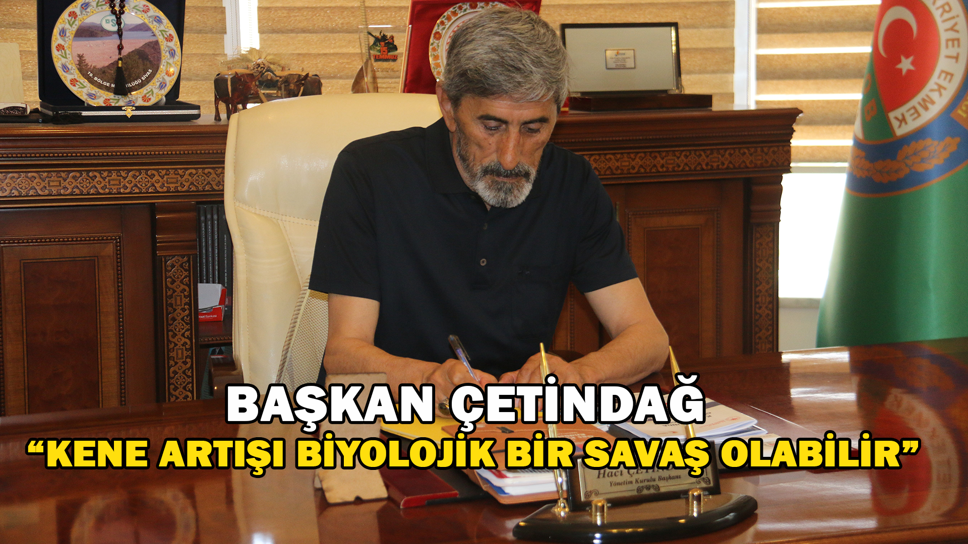 Başkan Çetindağ: “Kene Artışı Biyolojik Bir Savaş Olabilir”