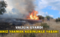 Valilik Uyardı, Anız Yakmak Kesinlikle Yasak!