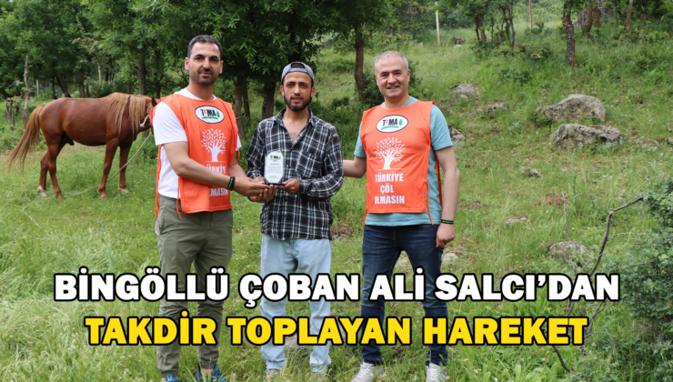 Bingöllü Çobandan Yürek Isıtan Davranış